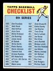 1966 Topps Baseball #444 6th Series Checklist (430-506) GD *e1