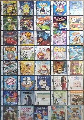 Lote de Videojuegos Nintendo DS CIB Tú eliges y eliges Probados y Funcionando Foto 1 de 2