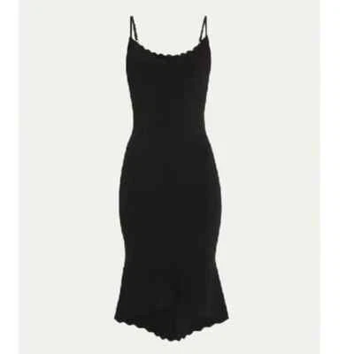 NEW L'Agence Asa Knit Midi Dress in Black Size S #D7573 - Image 1 of 4