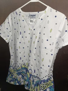 Landau Scrub Top Women's Size Small - Picture 1 of 4