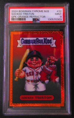 2024 BOWMAN CHROME GPK 22 TRISTON CASAS MEIA TRISTON LARANJA REFRATO MT 9 23/25 - Imagem 1 de 2