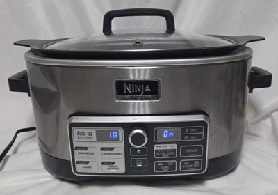 Ninja Cooking System Auto-iQ CS960 Multi Cooker 4-in-1 Slow Cook Bake Steam - Image 1 of 4