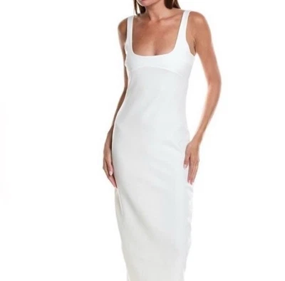 Zara New White Short Sleeve Maxi Dress Woman’s Size Small - Image 1 of 4