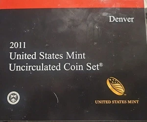 2011-D Denver Mint Uncirculated 14 Coin Set from US Mint. Beautiful Coins!! - Picture 1 of 3