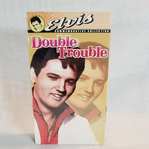 Elvis Presley Double Trouble VHS Commemorative Collection New Sealed Watermark - Imagen 1 de 18