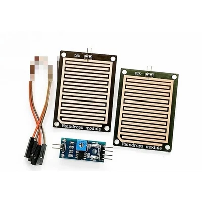 Módulo/sensor de gota de lluvia de 5 piezas módulo meteorológico PCB placa vacía #TT Foto 1 de 4