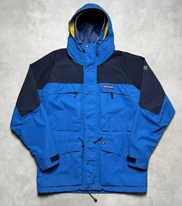 Berghaus Mera Peak Gore-Tex Mens Waterproof Zip Up Hooded Jacket Size L Vintage - Picture 1 of 22