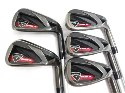 Callaway RAZR X BLACK Set di ferri mazze da golf 6-P 5 pezzi RAZR X Series/SR #AB18535 - Immagine 1 di 4