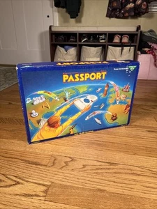Electronic Passport Game 1991 Texas Instruments Talking Board Game 99% Complete - Picture 1 of 10