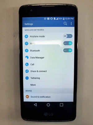 LG Phoenix 2 K371 16 GB negro (solo AT&T) - Leer detalles Foto 1 de 4