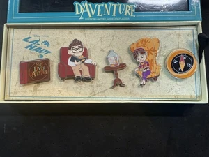 Disney DLP Pixar UP Carl Ellie Pin Set Adventure Book LE 425 - Picture 1 of 5