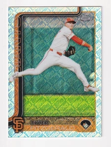 2025 Topps cromo béisbol Tyler Fitzgerald Topps refractor exclusivo de fanáticos - Imagen 1 de 2