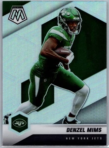 2021 Panini Mosaic #158 Denzel Mims Prizm Silver New York Jets - Picture 1 of 2