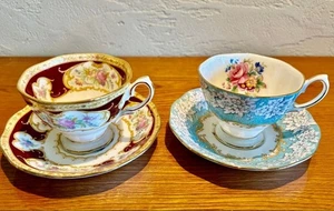 Juego de pares de platillos Royal Albert Lady Hamilton Enchantment Cup - Imagen 1 de 6