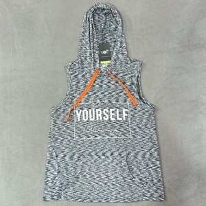 Koton Sport Active ärmellos grau Hoodie Sweatshirt Damen Gr. Medium - Bild 1 von 11