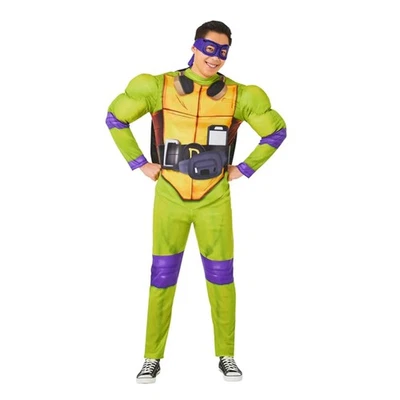 Disfraz de Tortugas Ninja Adolescentes Mutantes Donatello Adulto Foto 1 de 4