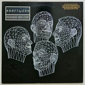 NEW WAVE / SYNTH-POP - KRAFTWERK - MUSIQUE NON STOP - WARNER BROS. RECORDS PROMO - Picture 1 of 4