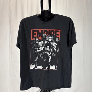 Star Wars Black Galactic Empire Graphic T-Shirt Size XL - Picture 1 of 8