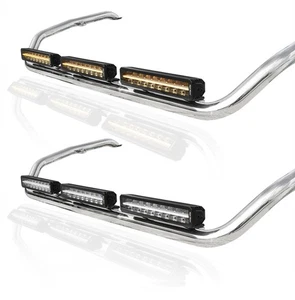 Roof Light Bar + 17" Night Blazer Dual Row LED Bars To Fit Renault Magnum Front - Picture 1 of 12