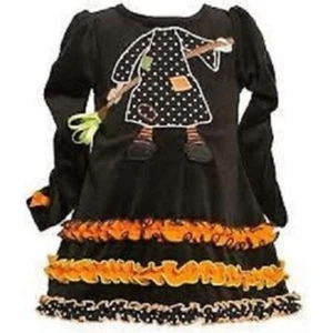 NWT Girls 3T BONNIE JEAN HALLOWEEN Witch Dress - Picture 1 of 1