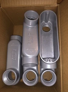 Lotto di 5 - Corpi condotti Eaton Crouse-Hinds LB35 1" - Nuovi - Foto 1 di 3