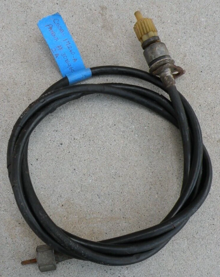 FORD THUNDERBIRD SPEEDOMETER CABLE LOWER CONTROL 1965-1966 65-66 OEM - Image 1 of 4