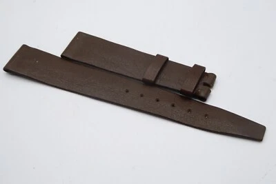 Bracelet en cuir Bulova 17 mm - Photo 1/4