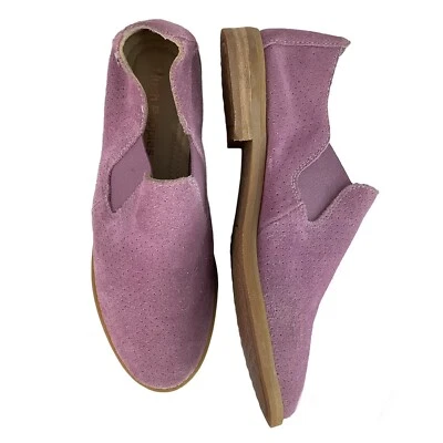 Hush Puppies Analisa Clever Dusty Orchid Suede Women Loafer Shoes Sz 6.5  - Image 1 of 4