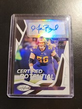 Garrett Bradbury Auto Certified Potential Card No.Cp-GB