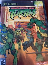 Teenage Mutant Ninja Turtles 1 & 2 BattleNexus (Microsoft Xbox, 2004)VGC Set Lot