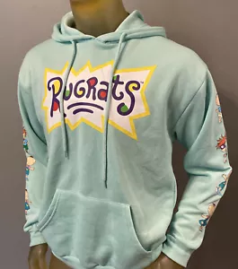 Men's Nickelodeon Rugrats Cartoon Chuckie Finster Tommy Pickles Hoodie - Picture 1 of 10