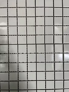 1 7/8 Zoll x 1 7/8 Zoll Plymouth graue Fliese 5 Quadratfuß Wandumbau Keramik C#514 - Bild 1 von 1