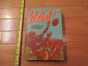 It's a Pass Football Stories 1931 Harold M Sherman Novel HC Book - Picture 1 of 3