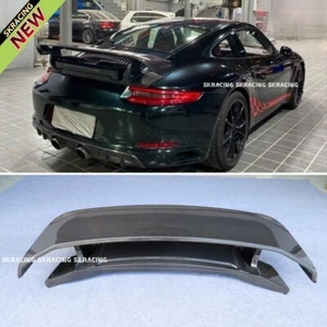 For 2013-19 Porsche Carrera 911 991 Rear Trunk Spoiler Lid Wing Exterior Bodykit - Picture 1 of 9
