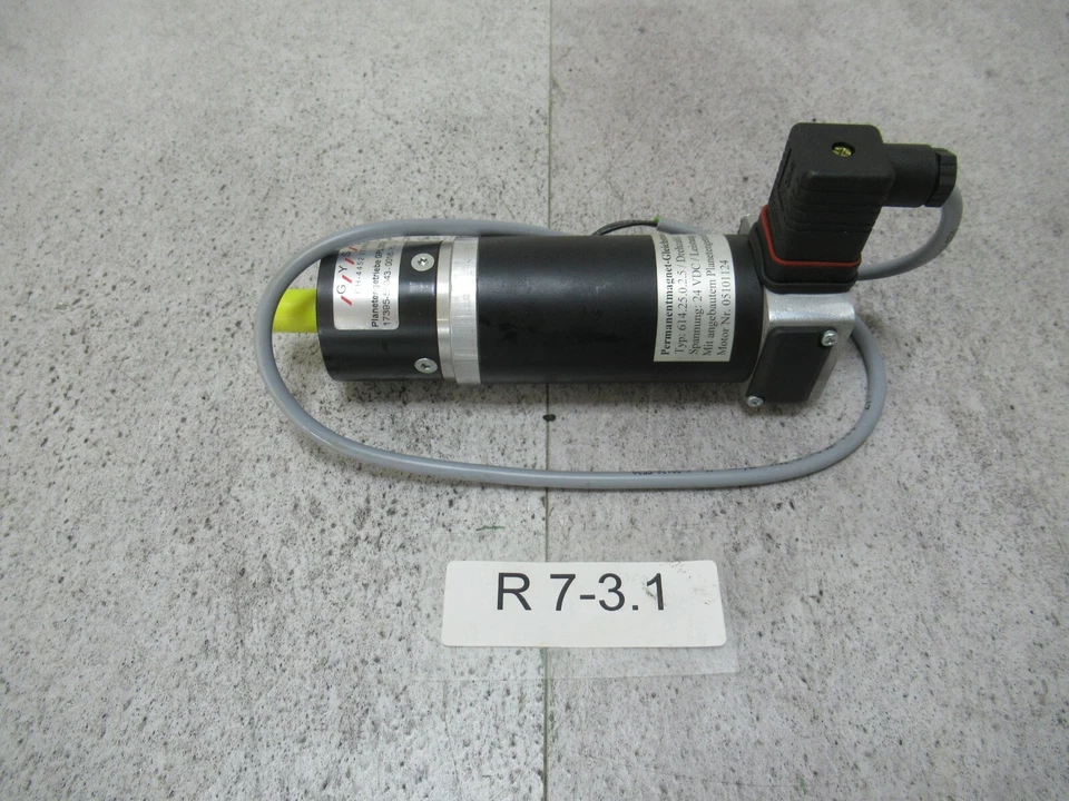 Permanetmagnet Dc Moteur 614.25.0.25 Transmission Gysin GPL052-1/5.2 : 1unused - Photo 1/4