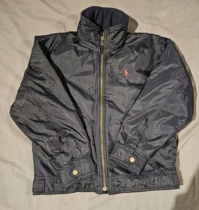 Polo Ralph Lauren Winter Jacket Kids Size Small YRS 8-10 SMALL Navy - Picture 1 of 17