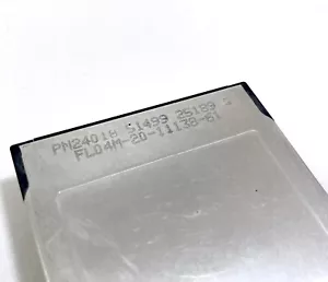 4MB LINEAR FLASH PCMCIA MEMORY PC-CARD TYPE-1 SM9 FL04M-20-11138 W WRITE PROTECT - Picture 1 of 8