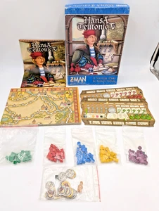 Hansa Teutonica Board Game Z-Man Games 2010 COMPLETE 2-5 Players English - Picture 1 of 10