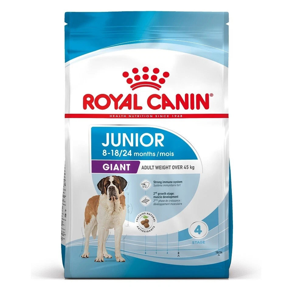 Royal Canin Giant Junior Trockenfutter mit Geflügel - 15kg