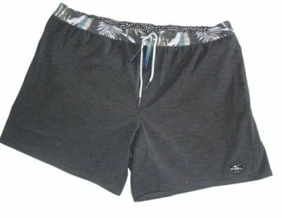 HERREN BADESHORTS SCHWIMMHOSE BOARDSHORTS 0A3216 ISLAND BLACK GRAU O-NEILL XXL - Bild 1 von 4