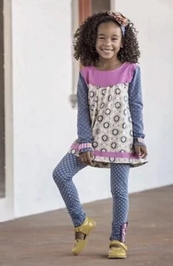 NEW Matilda Jane Make Believe By Design Leggings Size 12 NWT Polka Dot - Picture 1 of 4