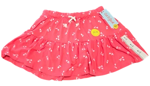  Cat & Jack Pink & White Cherry Print Skort TARGET NEW WITH TAGS - Picture 1 of 7
