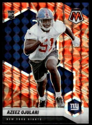 2021 Panini Mosaic Azeez Ojulari Rookie New York Giants #356 - Image 1 of 2