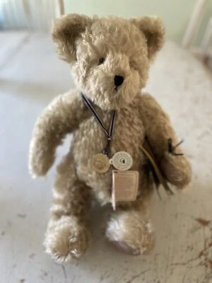 Boyds Bears 100 Aniversario Colección Mohair Theodore M Oso Etiqueta Firmada Foto 1 de 4