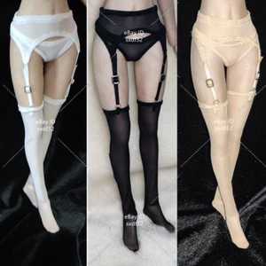 1/6 weibliche Strumpfband Strümpfe Socken Kleidung für 12 Zoll Phicen TBL JO Figur Body Puppe - Bild 1 von 11