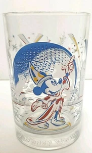 Bicchiere Walt Disney Topolino Epcot 25° Anniversario SPEDIZIONE VELOCE - Foto 1 di 4