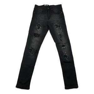 Waimea Black Wash Denim Skinny Stretch Fit Jeans NWT - Picture 1 of 2