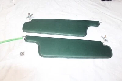81-97 Dodge RAM 1500 Van B150 B250 Sunvisors w/ Sun Visor Mounting Screws Clean - Image 1 of 2
