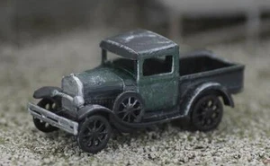 N Scale 1930 Model Pick Up Truck Finished detailed 1/160 scale Layout Ready - Picture 1 of 1