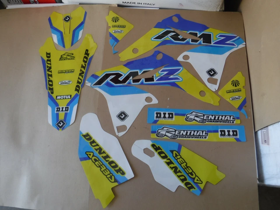 Flu Designs PTS4 TEAM SUZUKI ГРАФИКА RMZ250 2010-2018 - Изображение 1 из 1